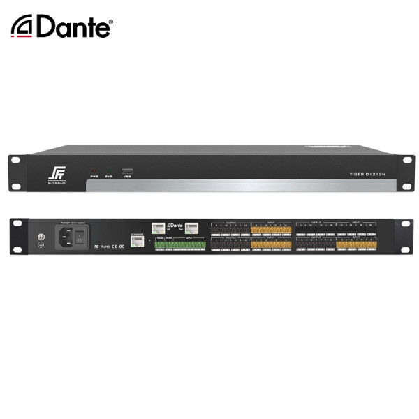 Цифровой аудиопроцессор S-Track TIGER Dante D1212N